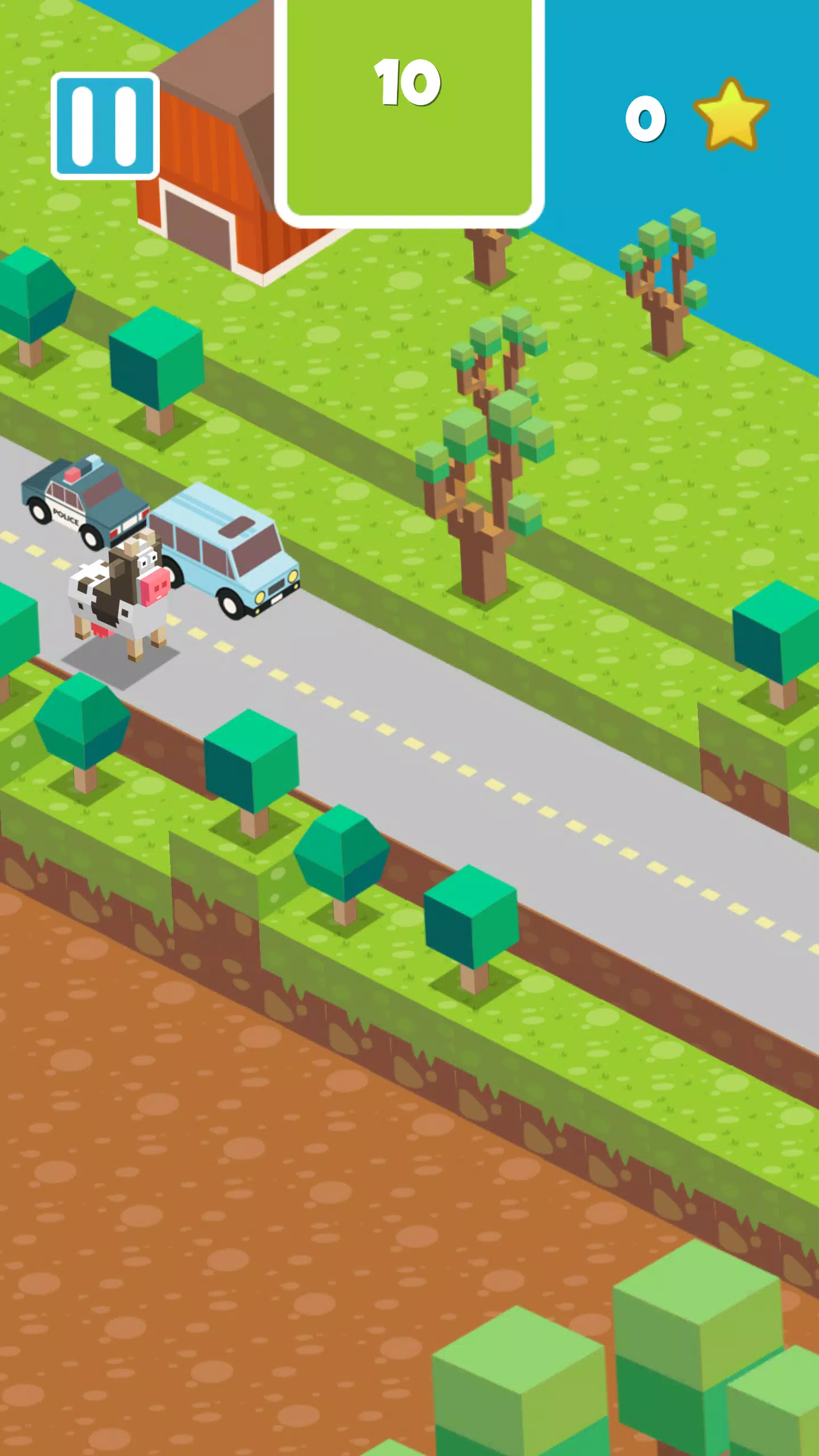 Crossy Escape ဖန်သားပြင်ဓာတ်ပုံ 4