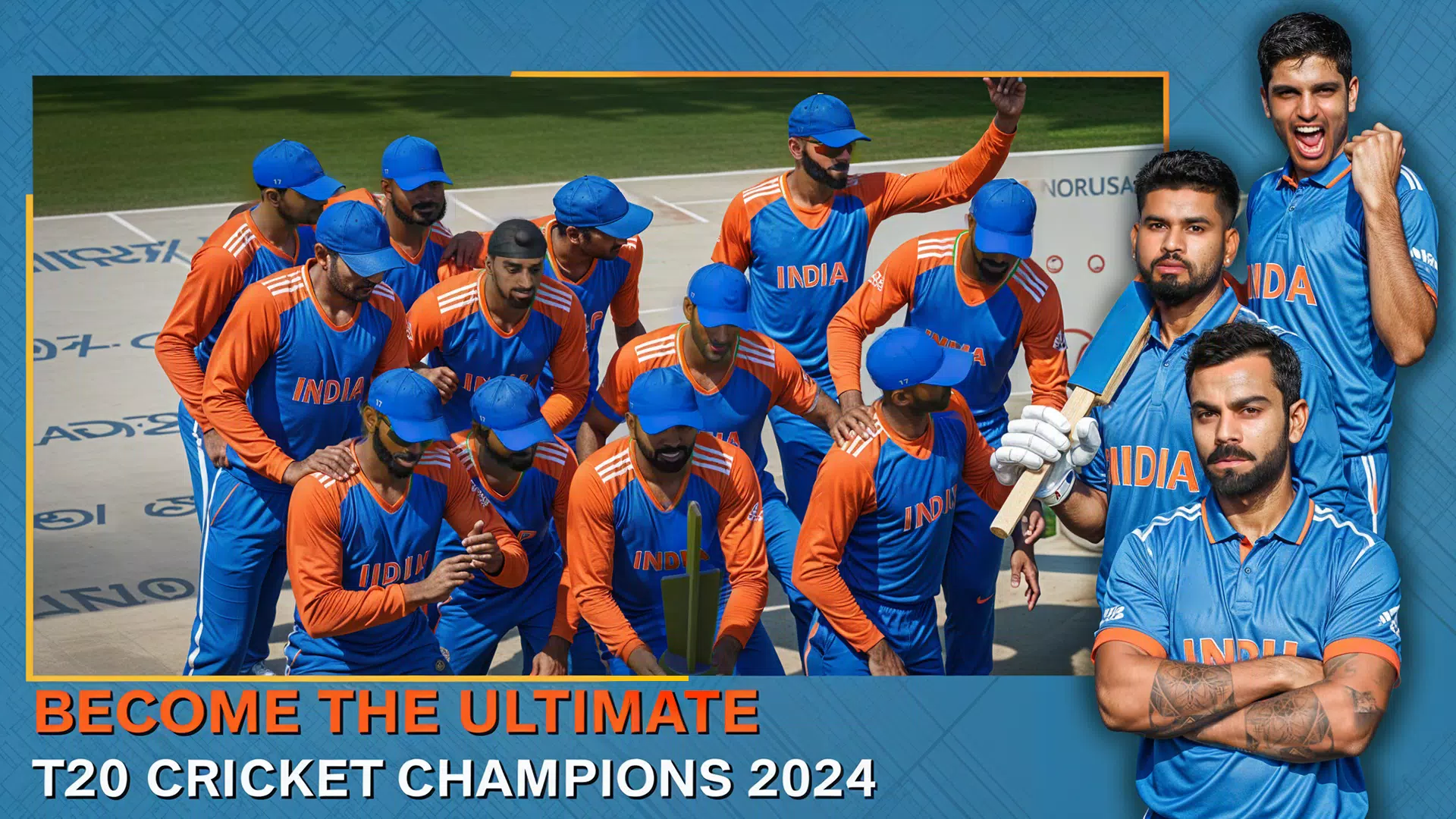 Cricket Champions Real 3D Game Screenshot 3