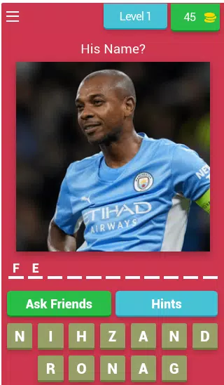 Manchester City Player's Quiz Screenshot 2