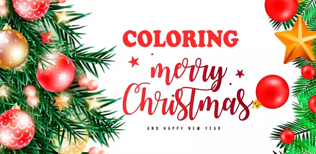 Christmas - Coloring by Number स्क्रीनशॉट 1