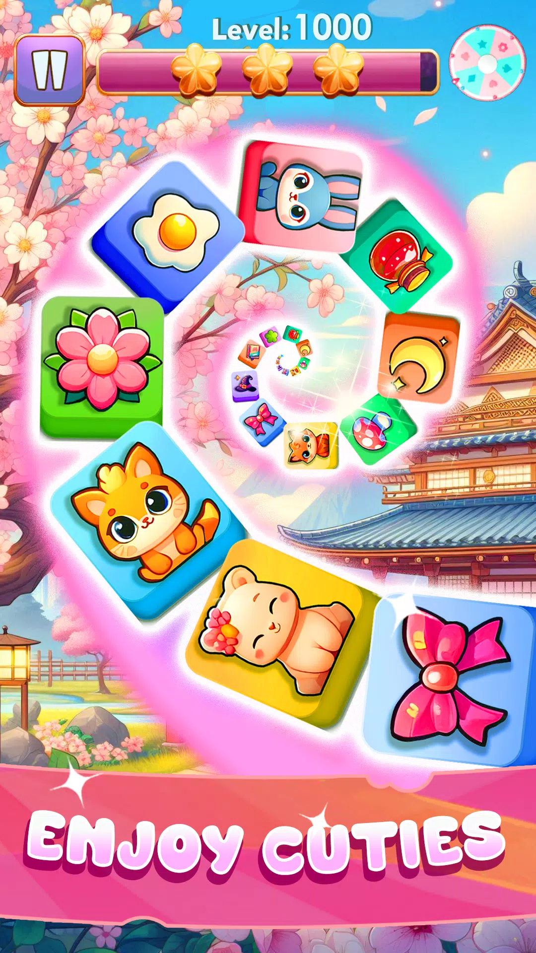 Tile Cutie: Match Puzzle Game Schermafbeelding 1