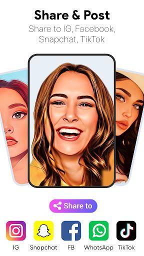 ToonTap: AI Headshot Generator Ekran Görüntüsü 2