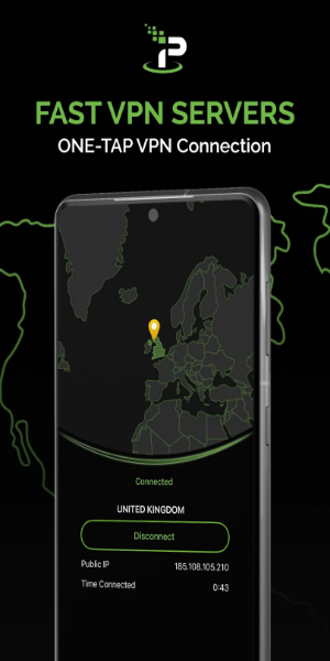 IPVanish: VPN Location Changer Mod Tangkapan skrin 1