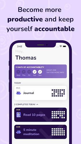Habit Tracker - Proddy Screenshot 2