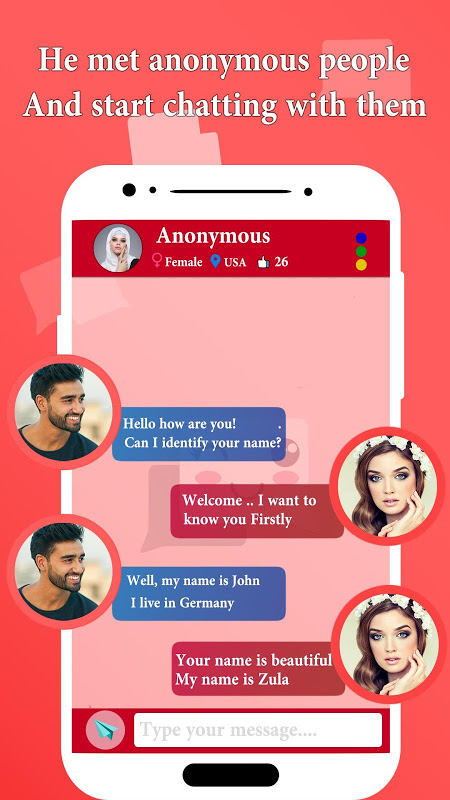 LightC - Meet People via video chat for free Screenshot 1