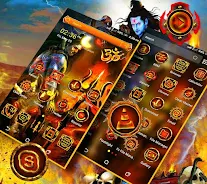 Lord Shiva Launcher Theme Captura de pantalla 4