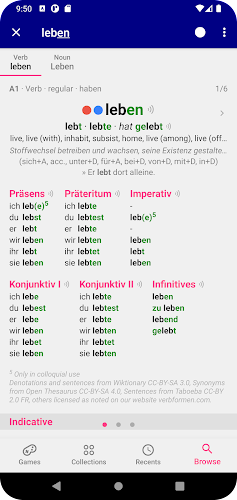 Schermata German Dictionary 1