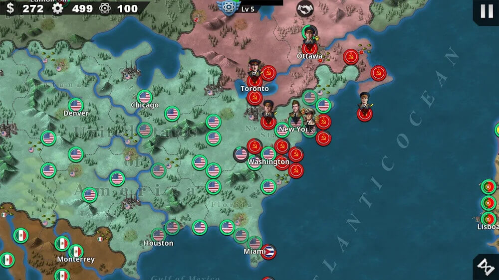 World Conqueror 4 Mod Ảnh chụp màn hình 3