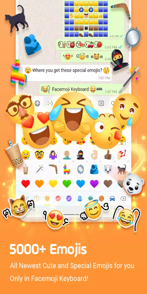 Facemoji AI Emoji Keyboard スクリーンショット 3