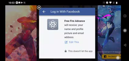 Free Fire Advance Скриншот 3