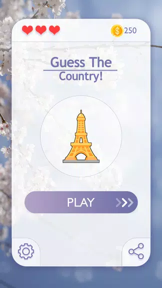 Guess The Country : Quiz Game ဖန်သားပြင်ဓာတ်ပုံ 2
