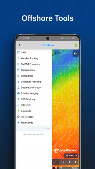 PredictWind Offshore Weather Zrzut ekranu 3