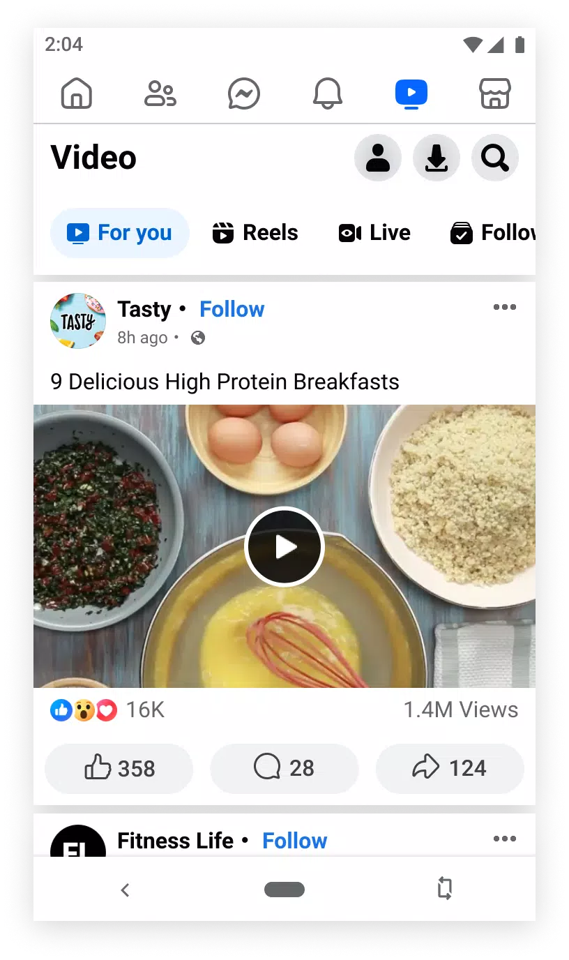 Facebook Lite Captura de pantalla 3