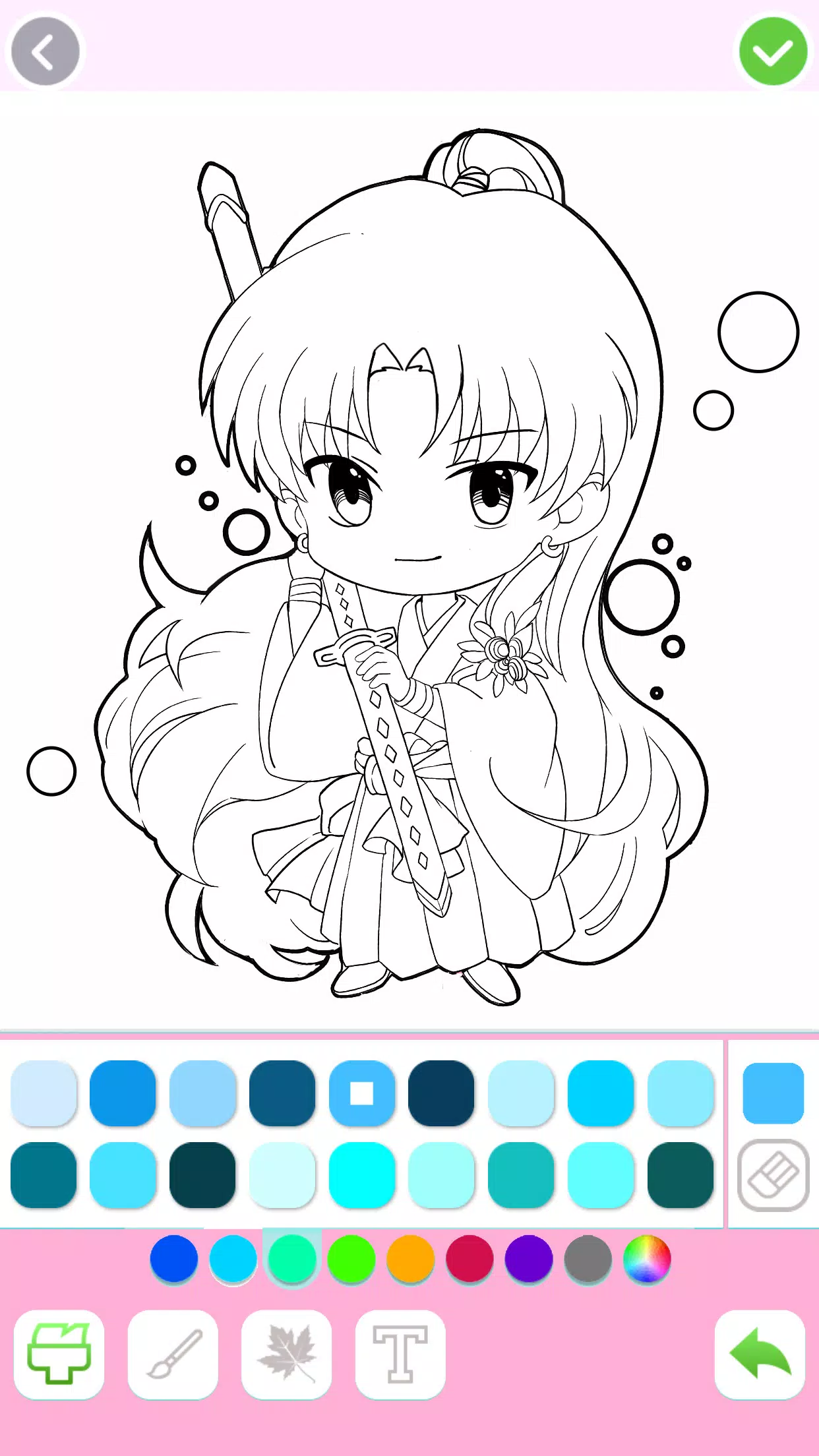Cute Drawing : Anime Color Fan Screenshot 3