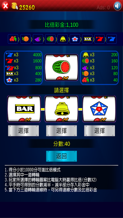 Fruit Slot Machine Casino Screenshot 3