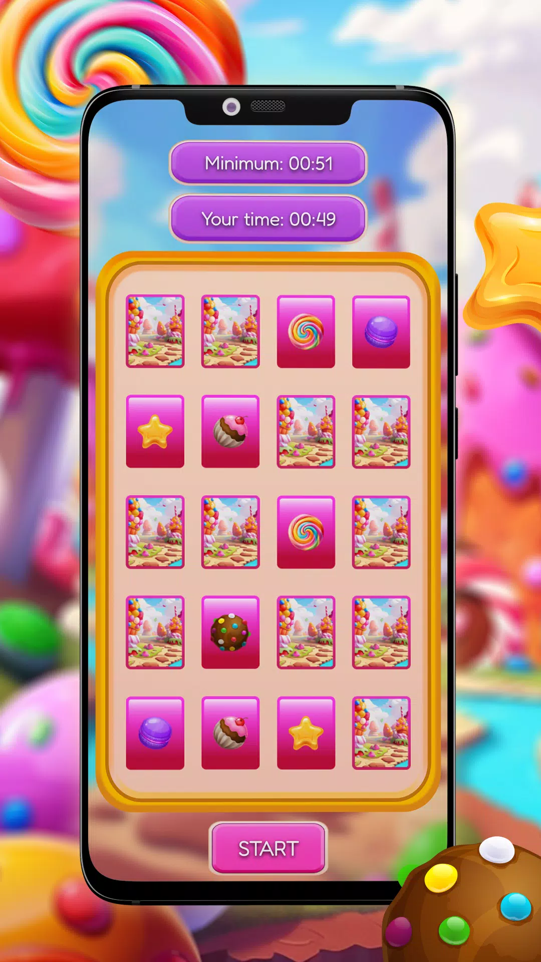 Schermata Sweet Match Journey 1