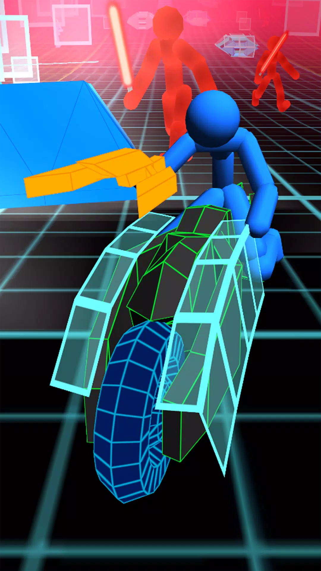 Stickman Neon Motorcycle Race Ảnh chụp màn hình 2