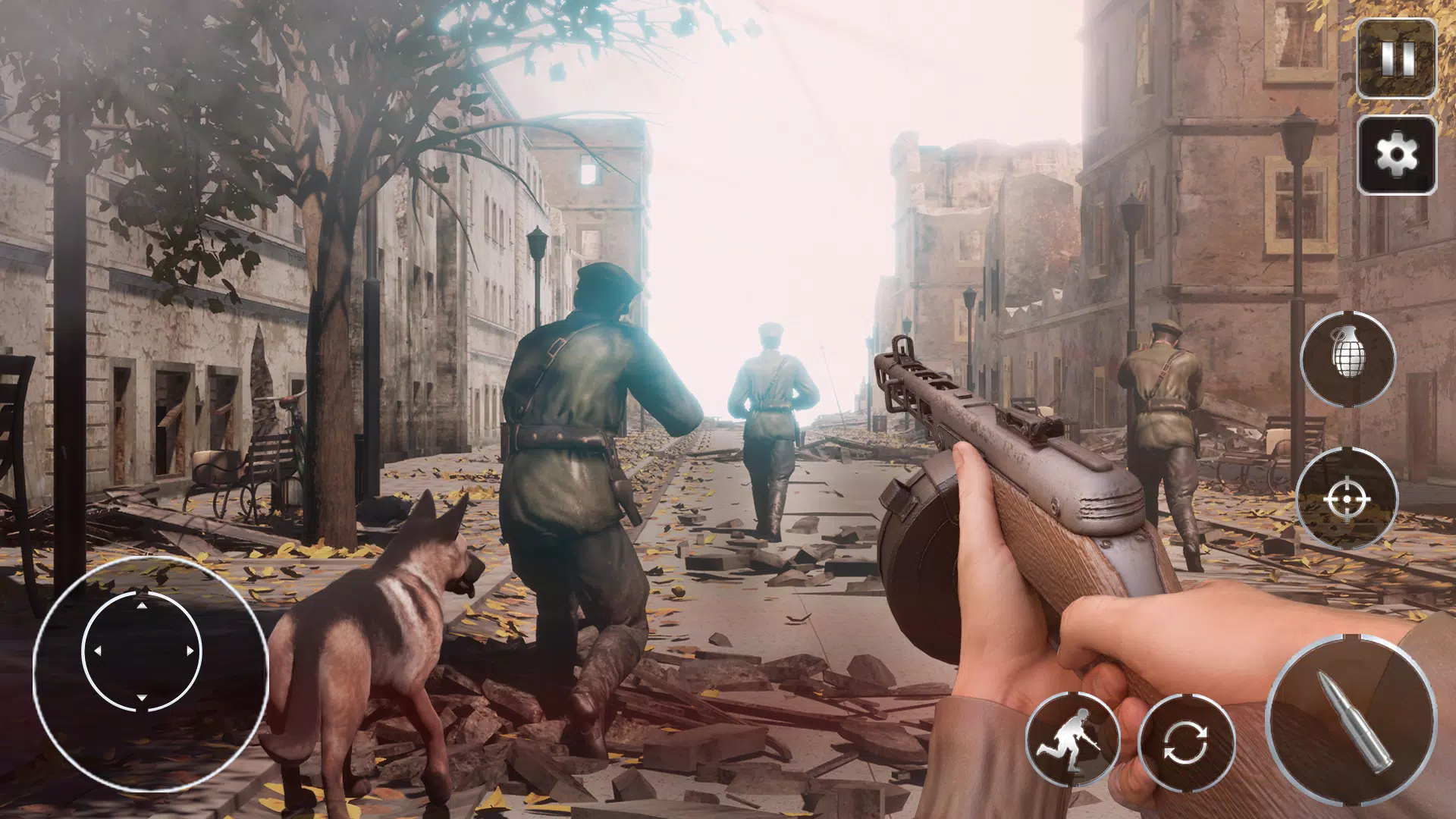 Llamada De Coraje:WW2 Disparar Captura de pantalla 3
