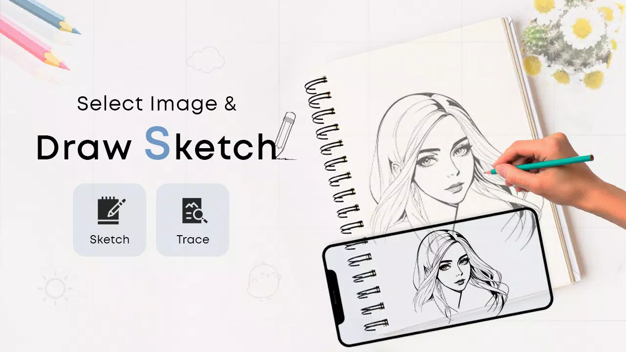 Draw Sketch & Trace Screenshot 2