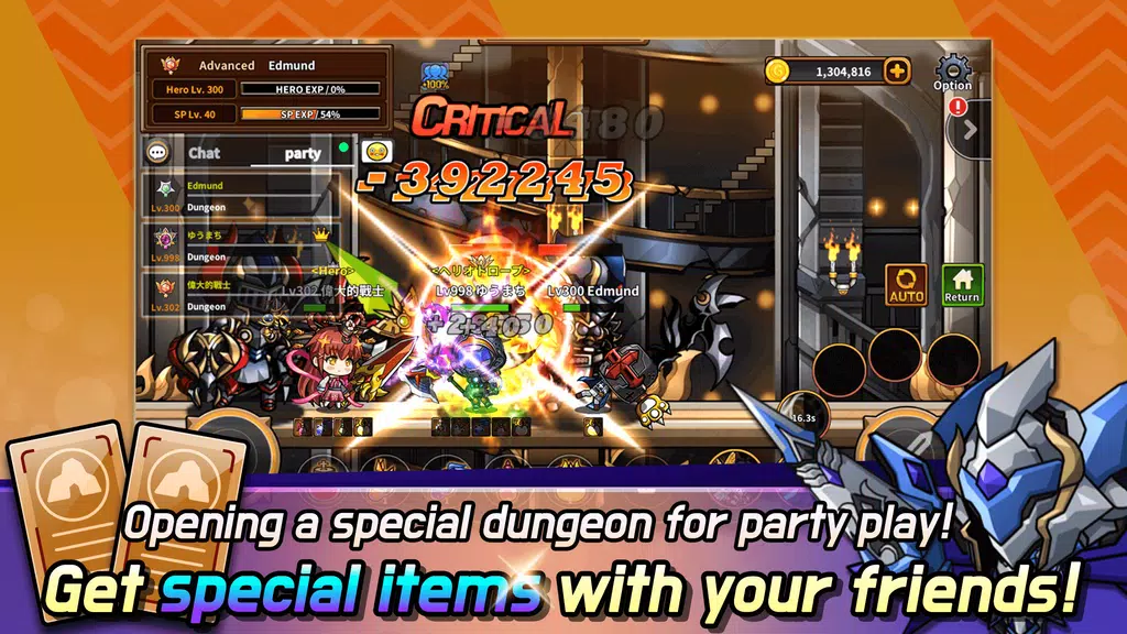 Hero Town Online : 2D MMORPG Captura de pantalla 3