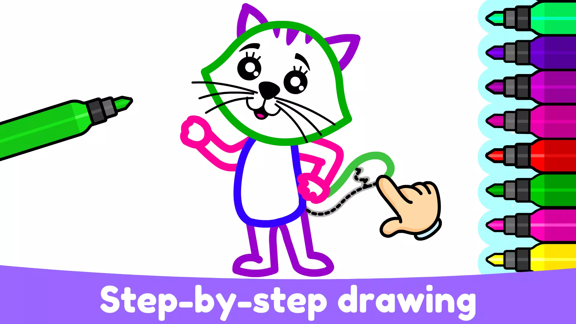 Kids Drawing & Coloring Games 스크린샷 4