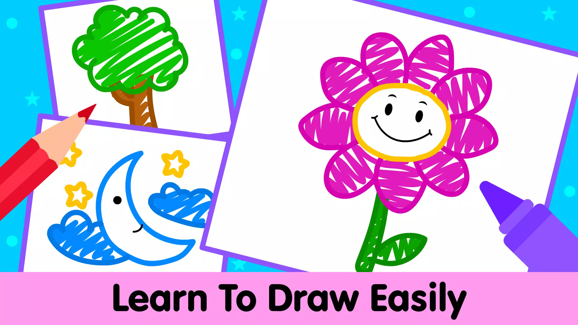 Kids Drawing & Painting Games Capture d'écran 2