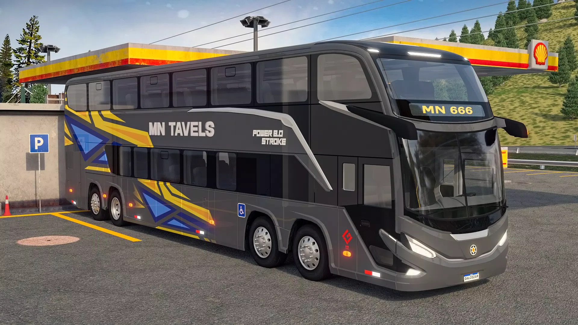 Bus Coach Simulator: City Bus Captura de pantalla 1