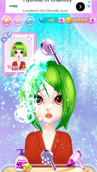 Fashion Hair Salon Games Screenshot 1