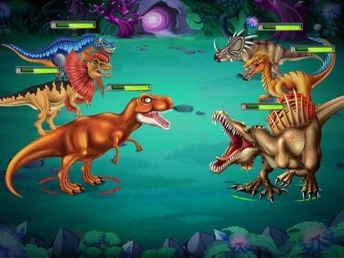 Dino Battle Zrzut ekranu 3