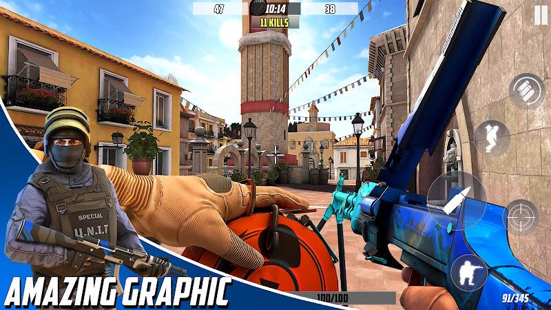 Hazmob: FPS Gun Shooting Games Schermafbeelding 4