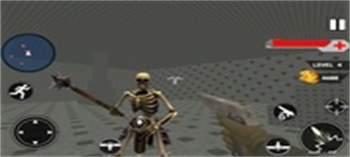 Skeleton Survival War 2019 Captura de tela 3