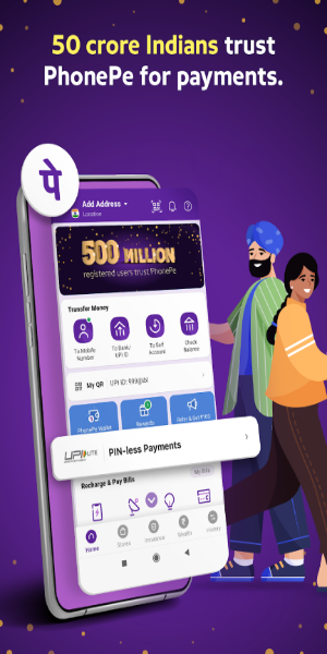 PhonePe UPI, Payment, Recharge Captura de pantalla 3