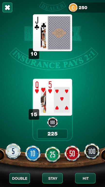 BlackJack TwentyOne スクリーンショット 4