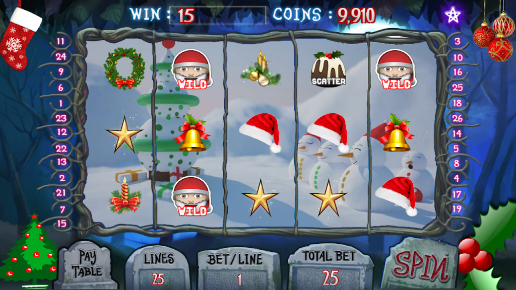 Christmas Jackpot : Real Casino Slot Master 777 Ảnh chụp màn hình 3