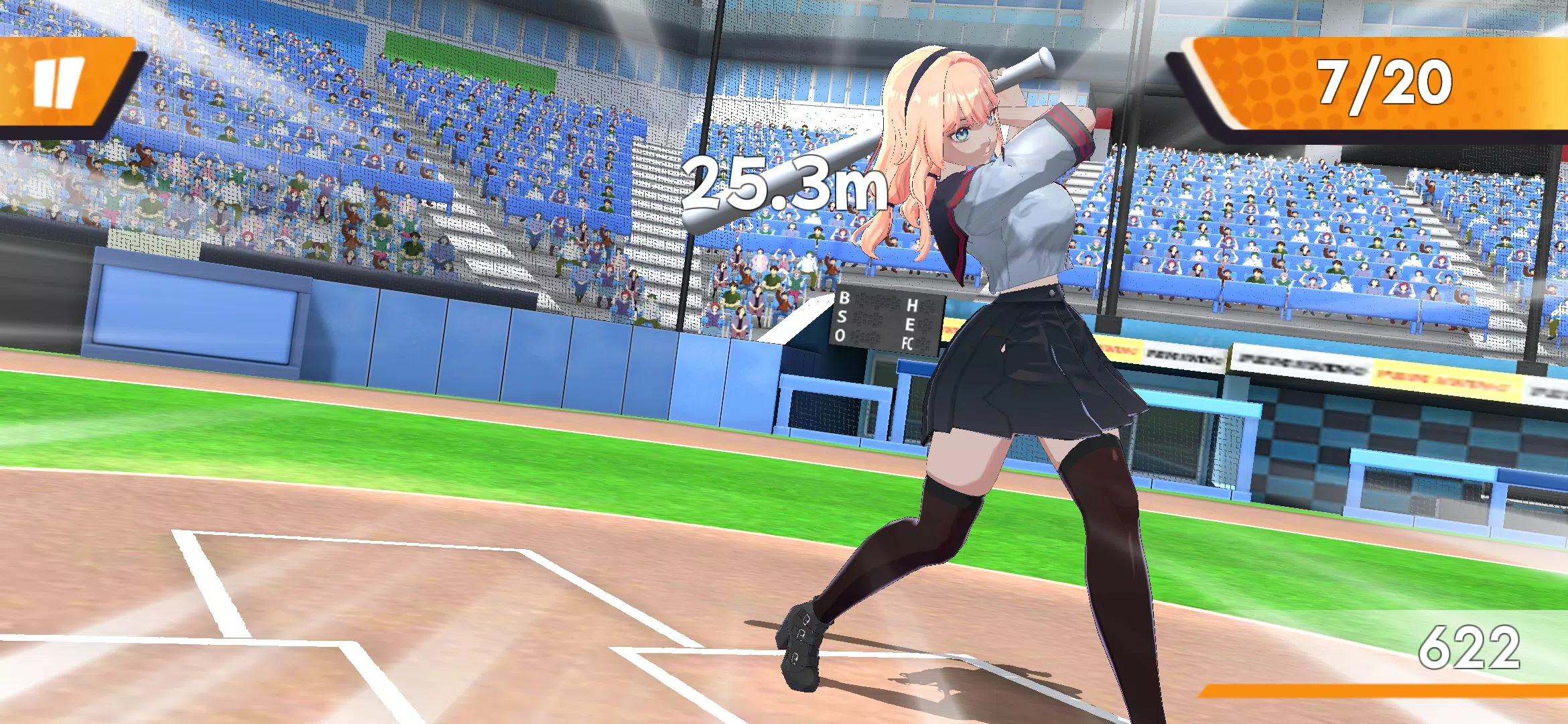 Schermata HomeRun Girl 1