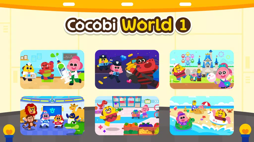 Cocobi World 1 - Kids Game Ekran Görüntüsü 1