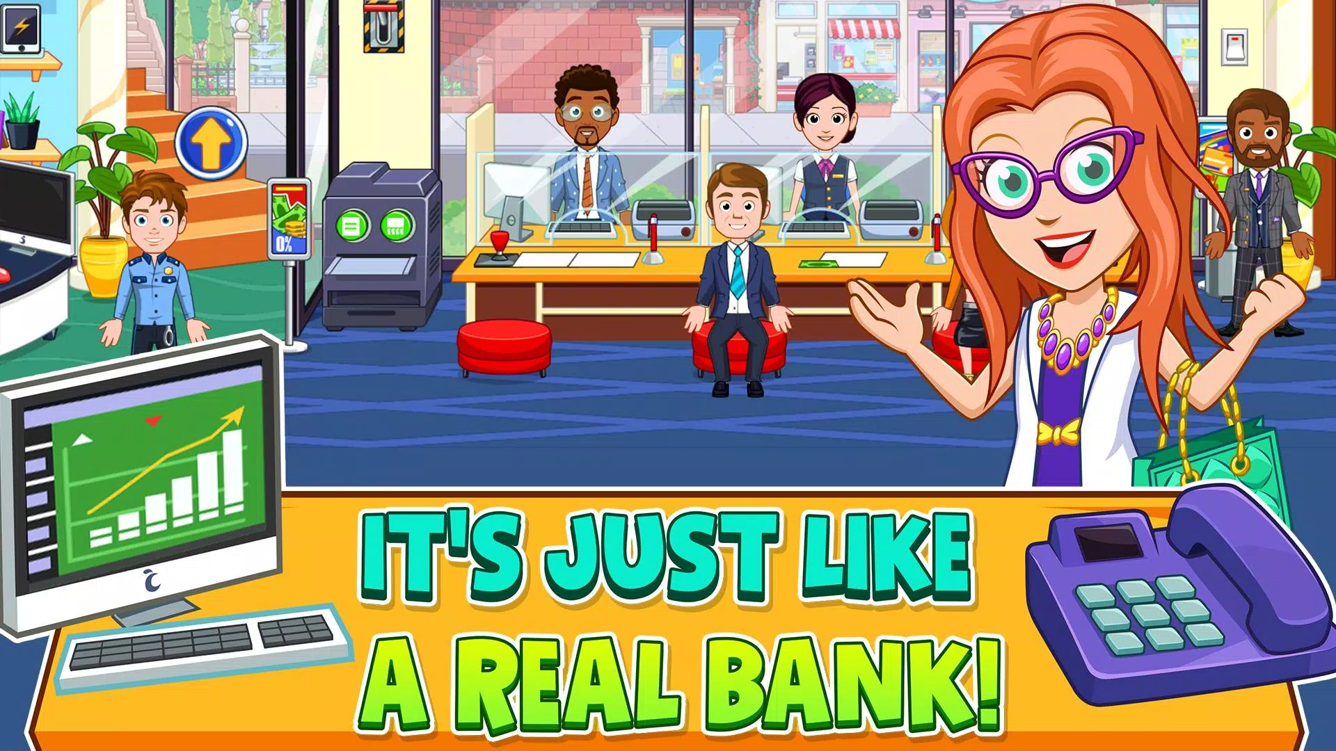 My City : Banco Captura de tela 2