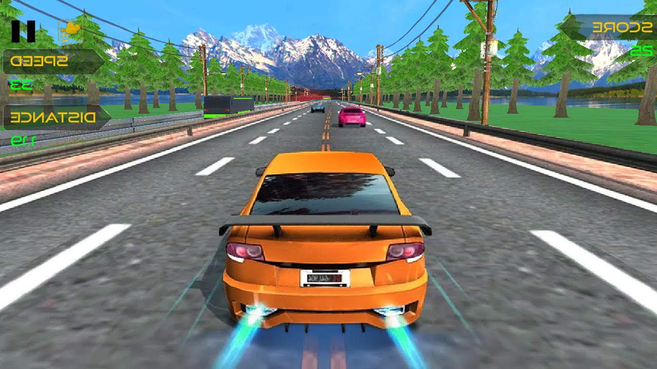 Highway Traffic Drift Cars Racer Screenshot 3