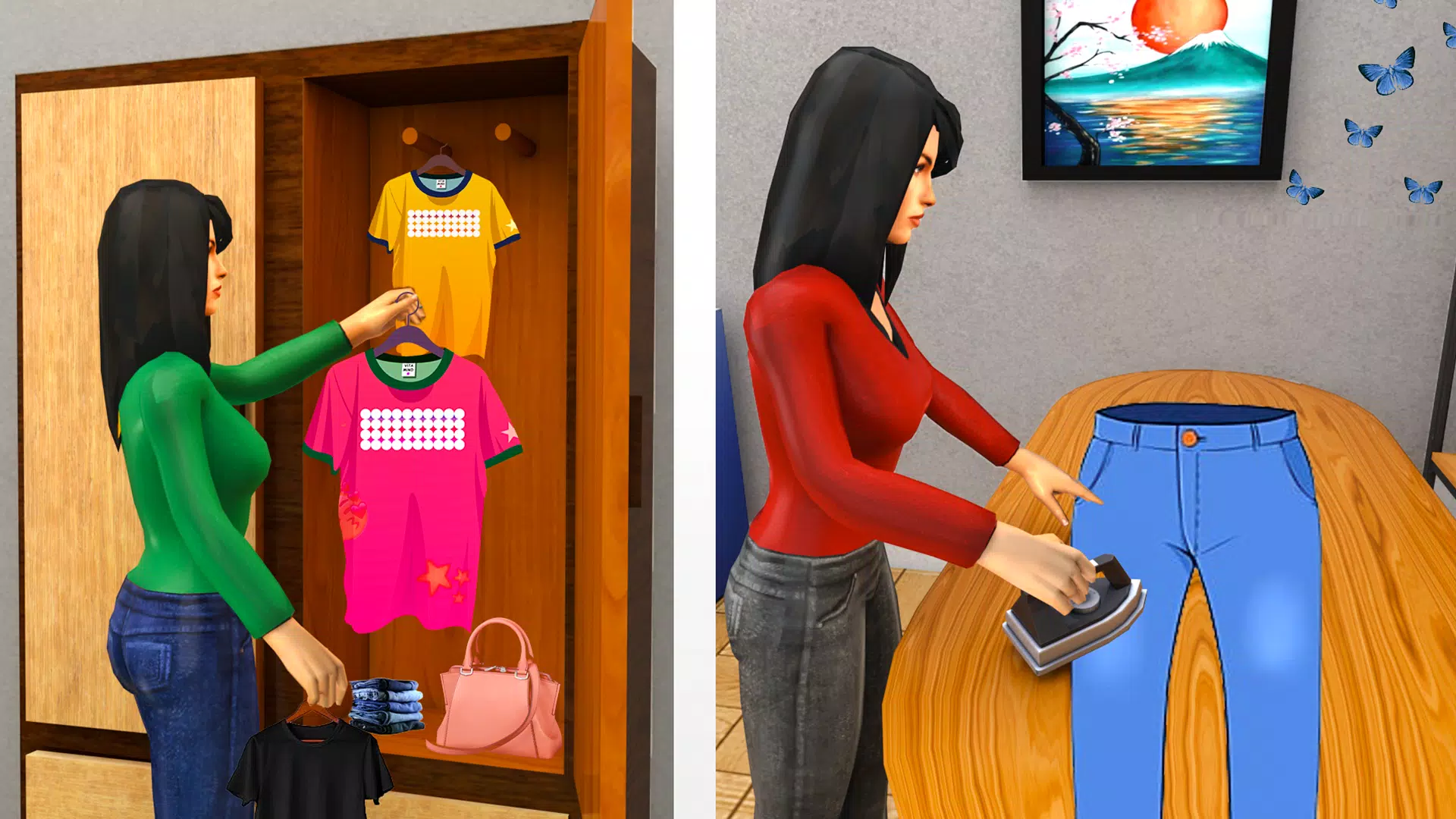 Virtual Mother Single Mom Sim 스크린샷 3