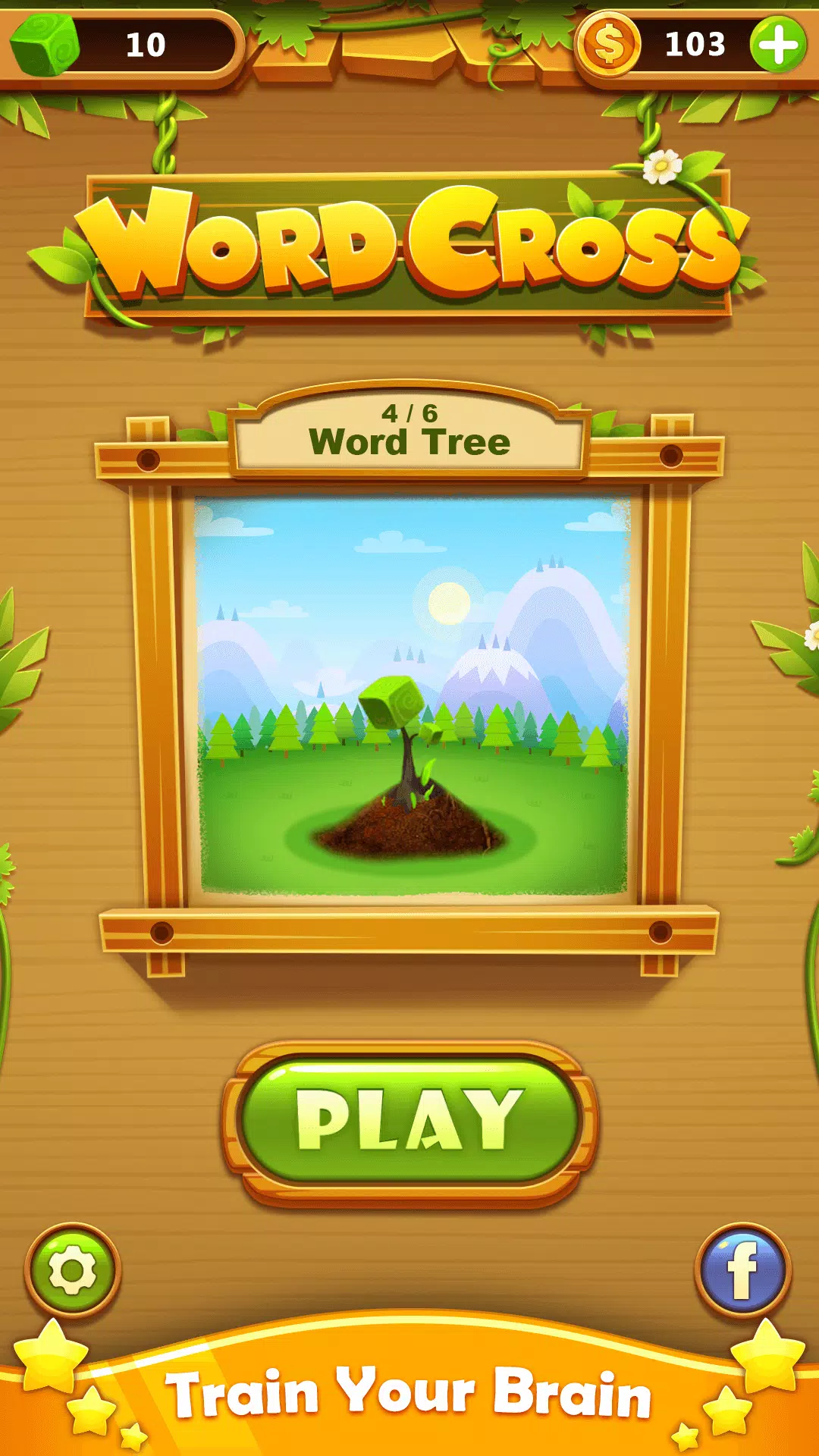 Wort Kreuz Puzzle :Wort Spiele Screenshot 2