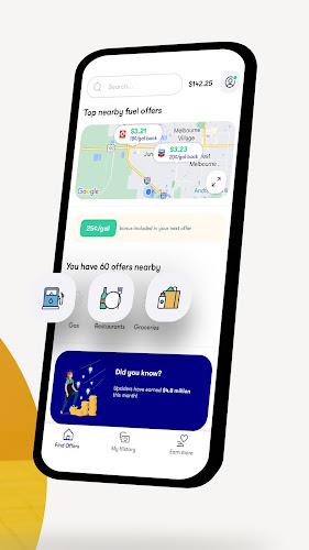 Upside: Fuel Rewards Cash Back स्क्रीनशॉट 2