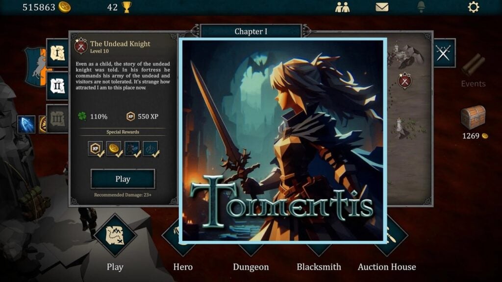 Tormentis Dungeon RPG 是一款全新的 Android 地下城建造遊戲