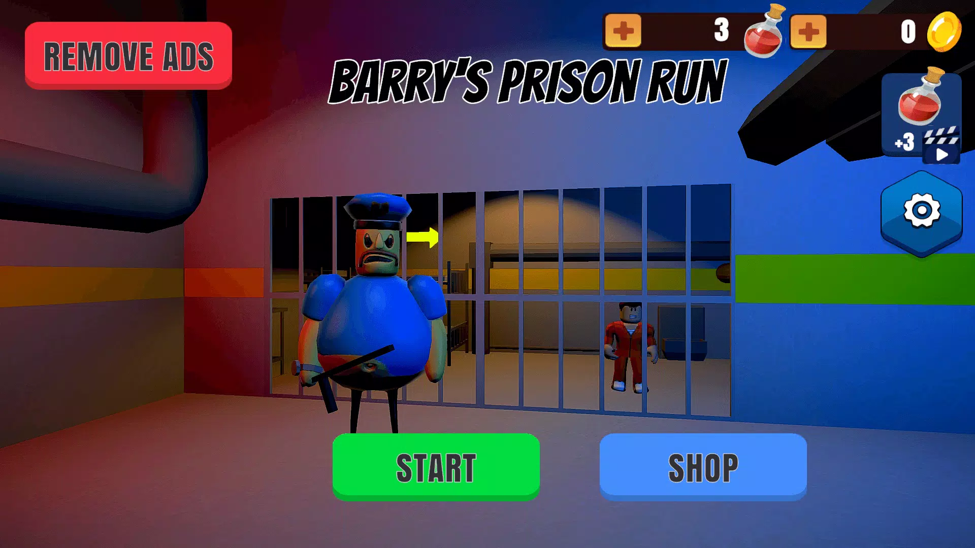 Obby Prison Escape Schermafbeelding 1