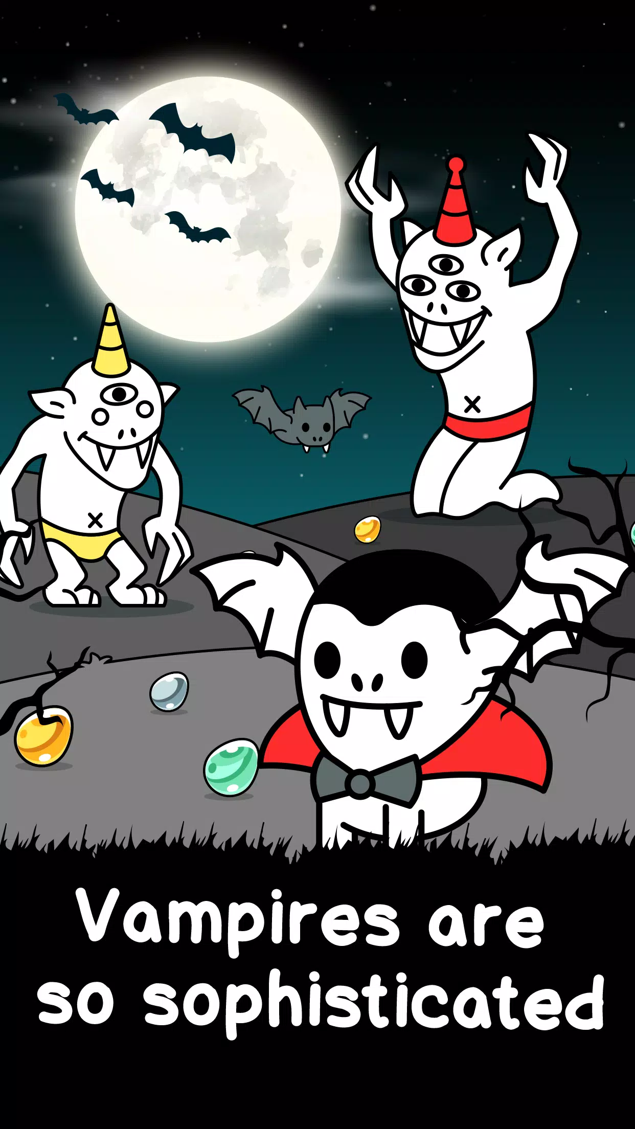 Vampire Evolution: Idle Horror Capture d'écran 1