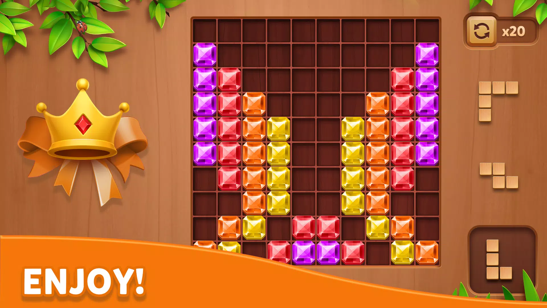 Cube Block - Woody Puzzle Game Zrzut ekranu 4