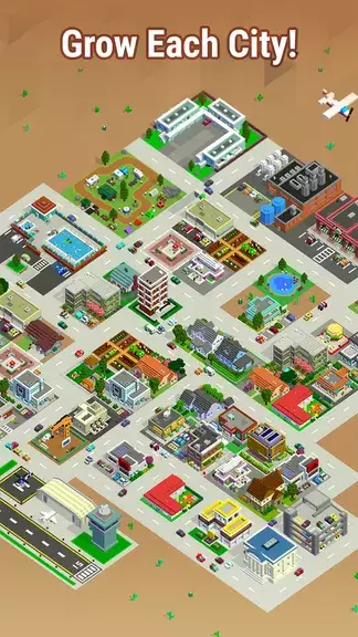 Bit City: Building Evolution Ảnh chụp màn hình 2