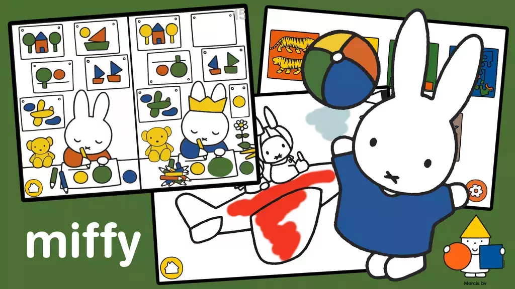 Miffy - Educational kids game ဖန်သားပြင်ဓာတ်ပုံ 1