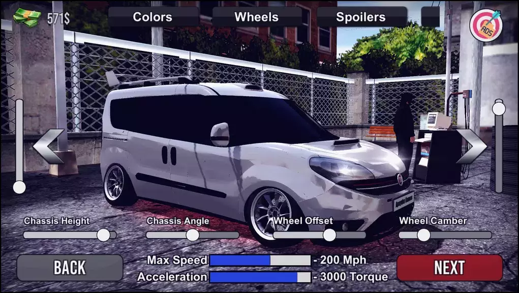 Doblo Drift Simulator Ekran Görüntüsü 2