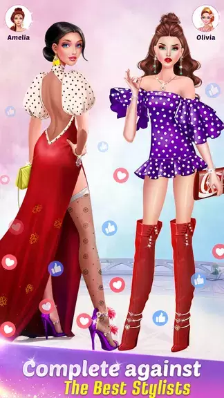 Fashion Game: Makeup, Dress Up ภาพหน้าจอ 2