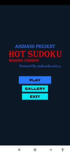 AnimAss - Sudoku Modern Screenshot 1